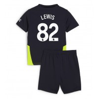 Manchester City Rico Lewis #82 Bortedraktsett Barn 2024-25 Kortermet (+ Korte bukser)